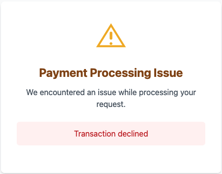 Issue Screen Example